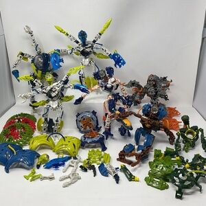 MEGA BLOKS Neo Shifters Lot (Partial Builds and Spare Pieces)